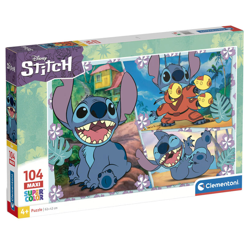 Puzzle maxi Stitch Disney 104pzs - Frikibase.com