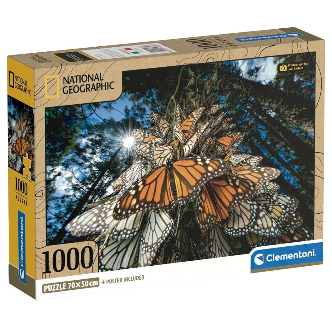 Puzzle Monarch Butter National Geographic 1000pzs - Frikibase.com