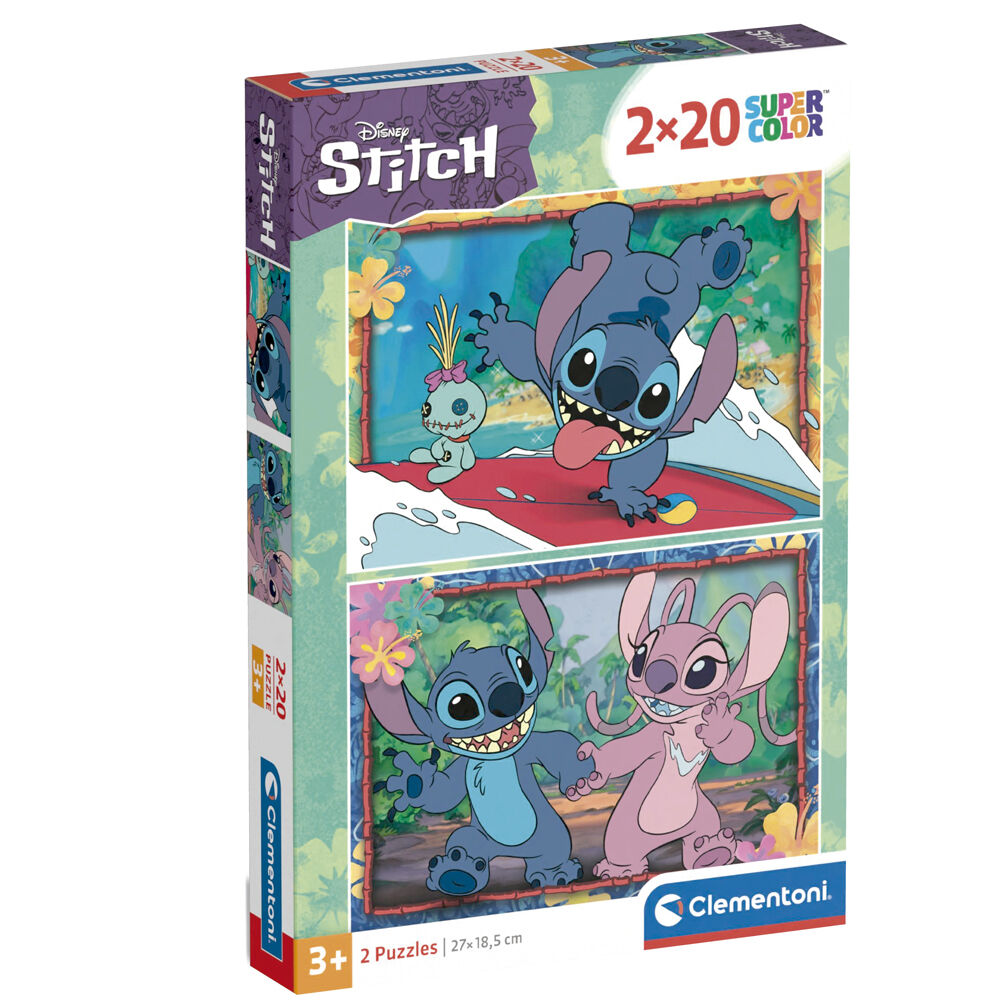 Puzzle Stitch Disney 2x20pzs - Frikibase.com