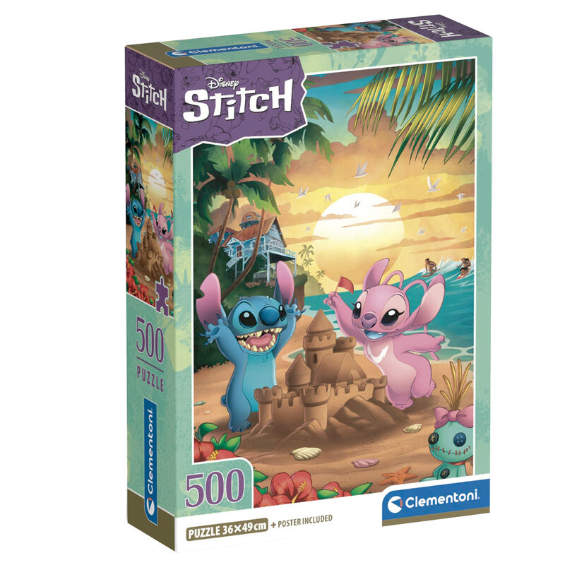 Puzzle Stitch Disney 500pzs - Frikibase.com