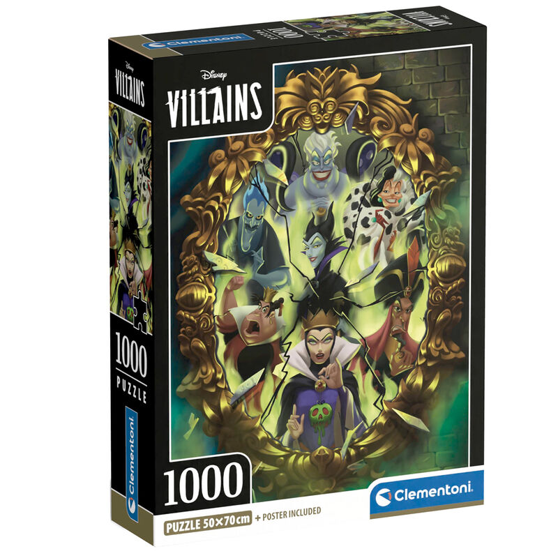 Puzzle Villanas Disney 1000pzs - Frikibase.com