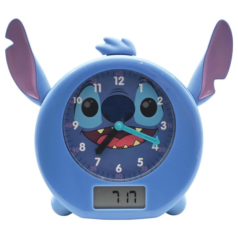 Reloj educativo cuentacuentos y luces Stitch Disney ingles - Frikibase.com