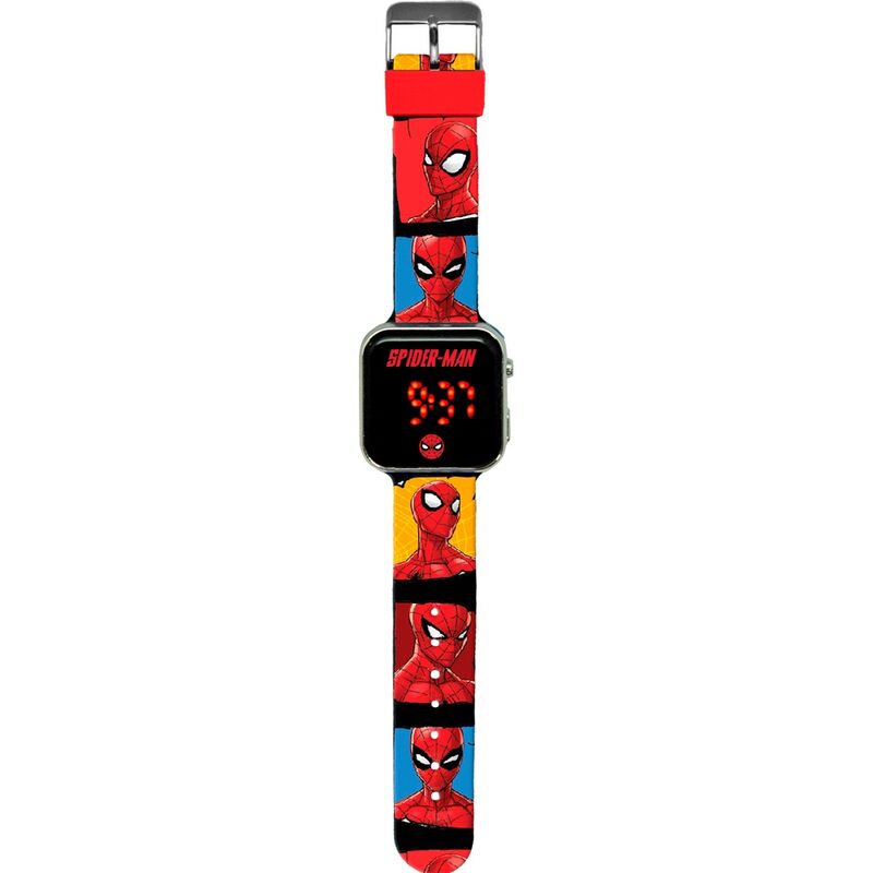 Reloj led Spiderman Marvel - Frikibase.com