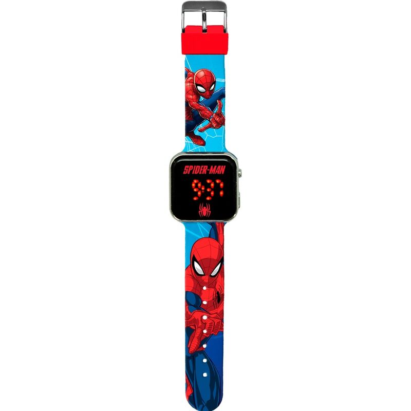 Reloj led Spiderman Marvel - Frikibase.com