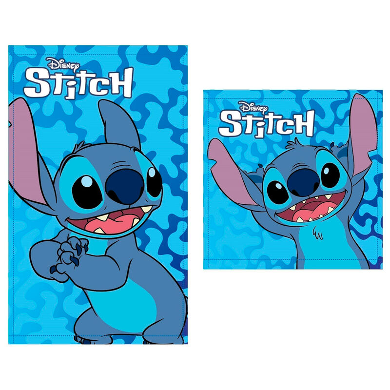 Set 2 toallas baño Stitch Disney algodon - Frikibase.com