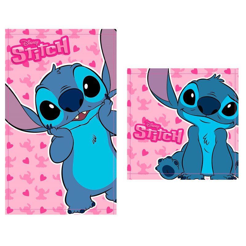 Set 2 toallas baño Stitch Disney algodon - Frikibase.com