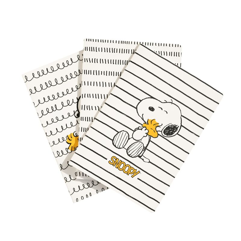 Set 3 cuadernos A5 Lazy Days Snoopy - Frikibase.com