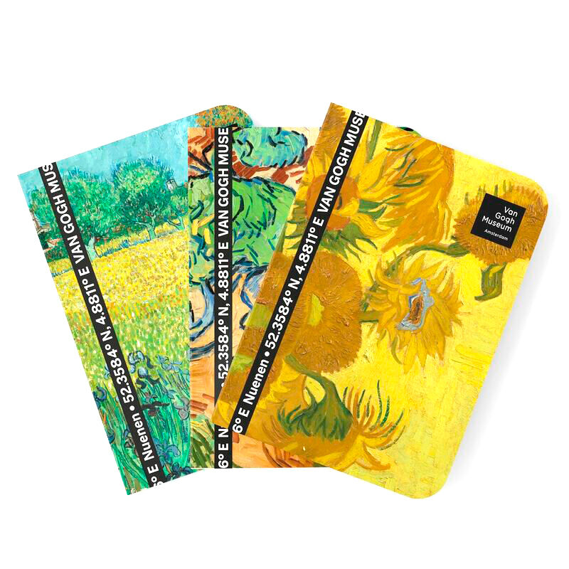 Set 3 cuadernos A5 Museum Van Gogh - Frikibase.com