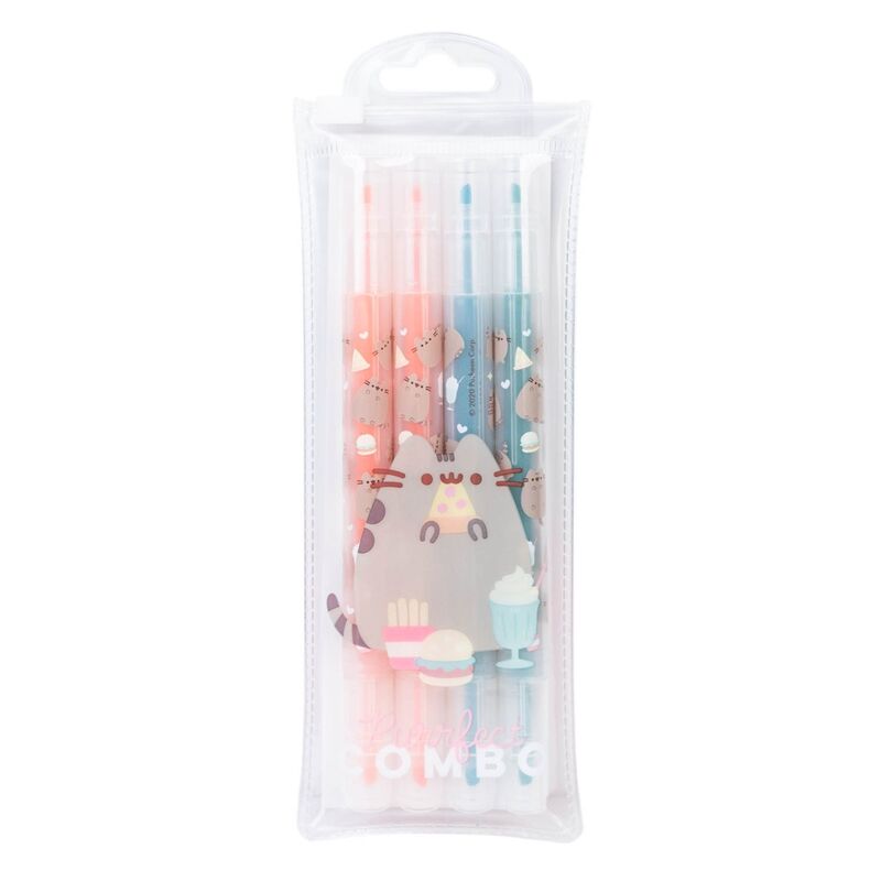 Set 4 Subrayadores Foodie Pusheen - Frikibase.com