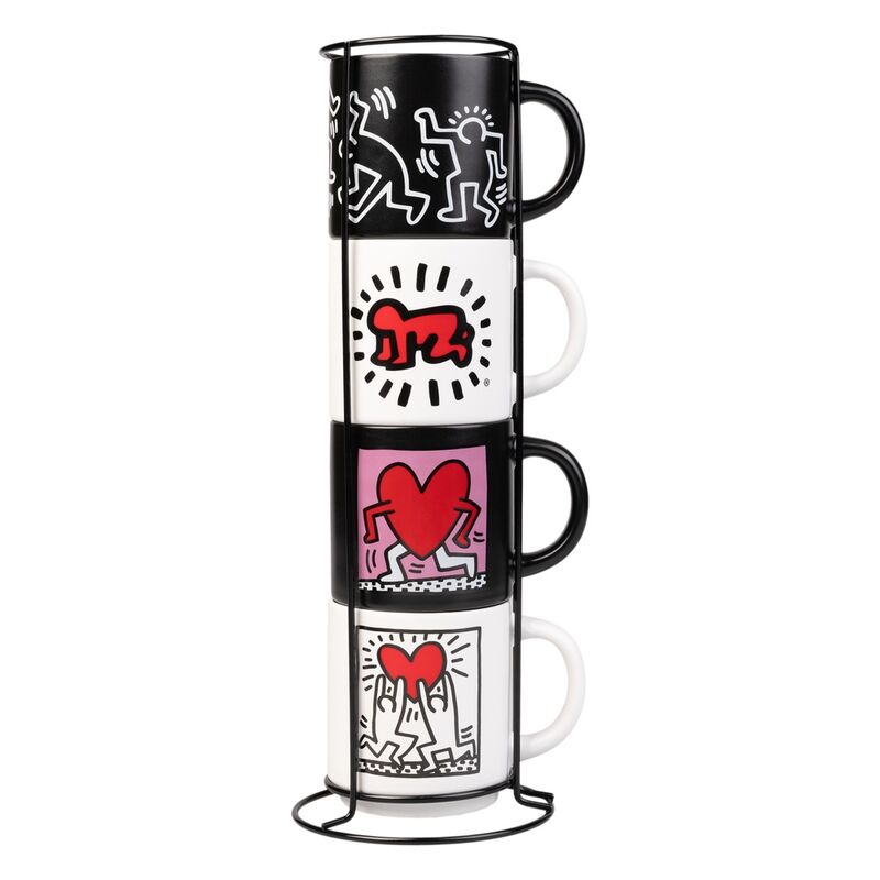 Set 4 tazas Keith Haring - Frikibase.com