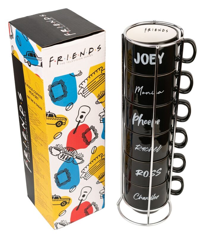 Set 6 tazas Friends 150ml - Frikibase.com