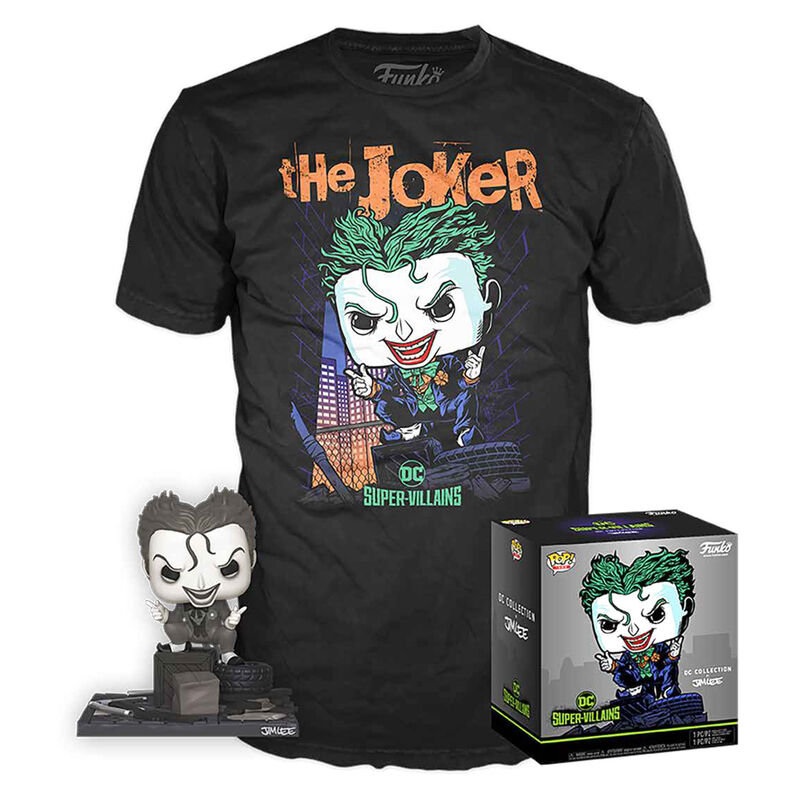 Set figura POP & Tee DC Comics Jim Lee Joker - Frikibase.com