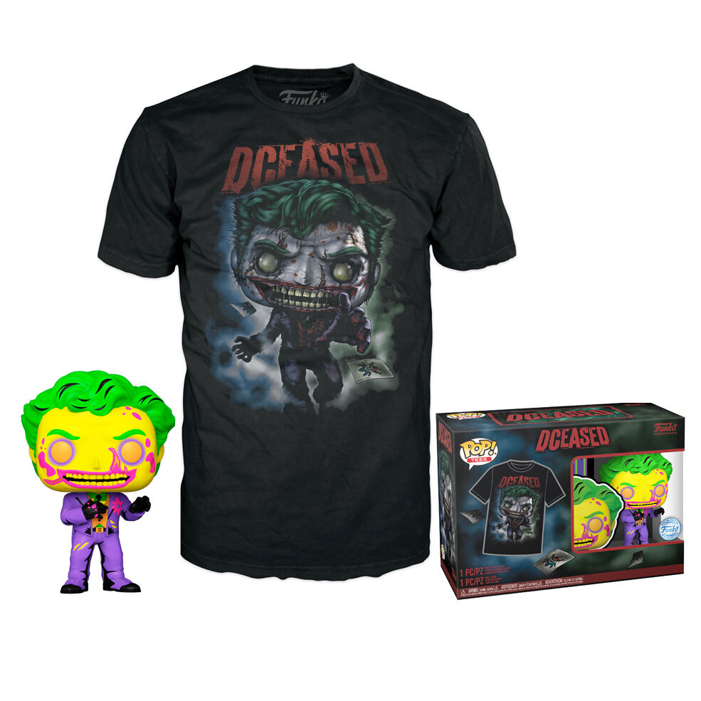 Set figura POP & Tee DC Comics Joker - Frikibase.com