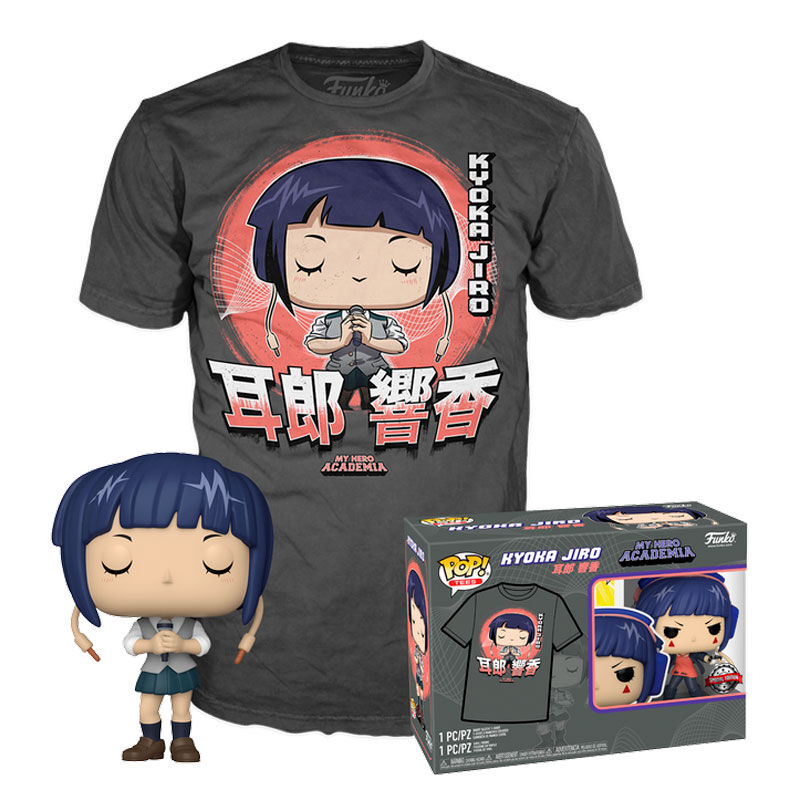 Set figura POP & Tee My Hero Academia Kyoka Jiro Exclusivo - Frikibase.com