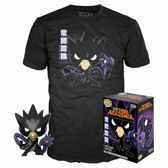 Set figura POP & Tee My Hero Academia Tokoyami - Frikibase.com