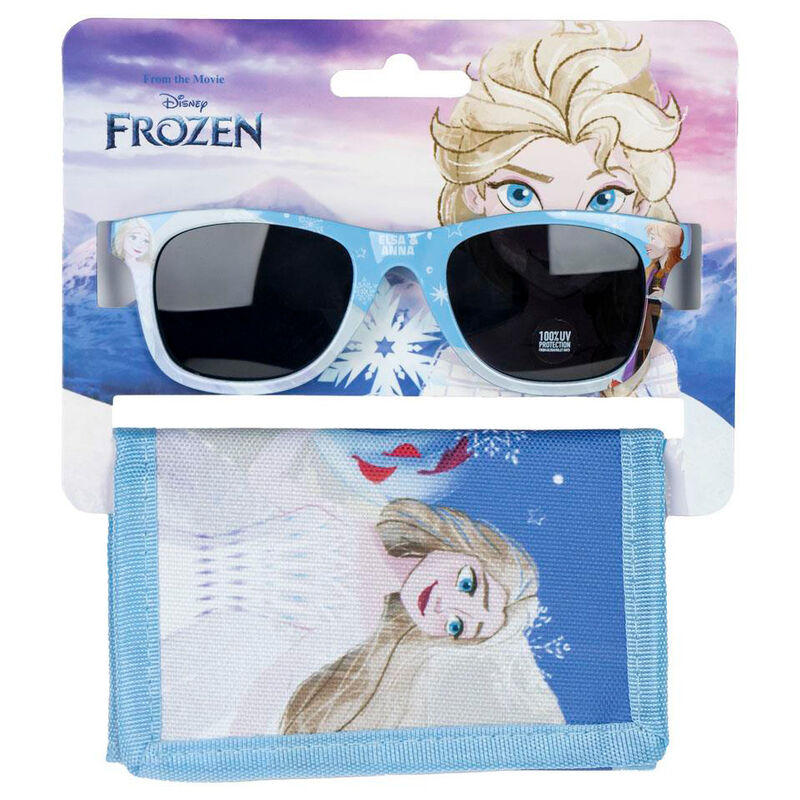 Set gafas sol + cartera Frozen Disney - Frikibase.com