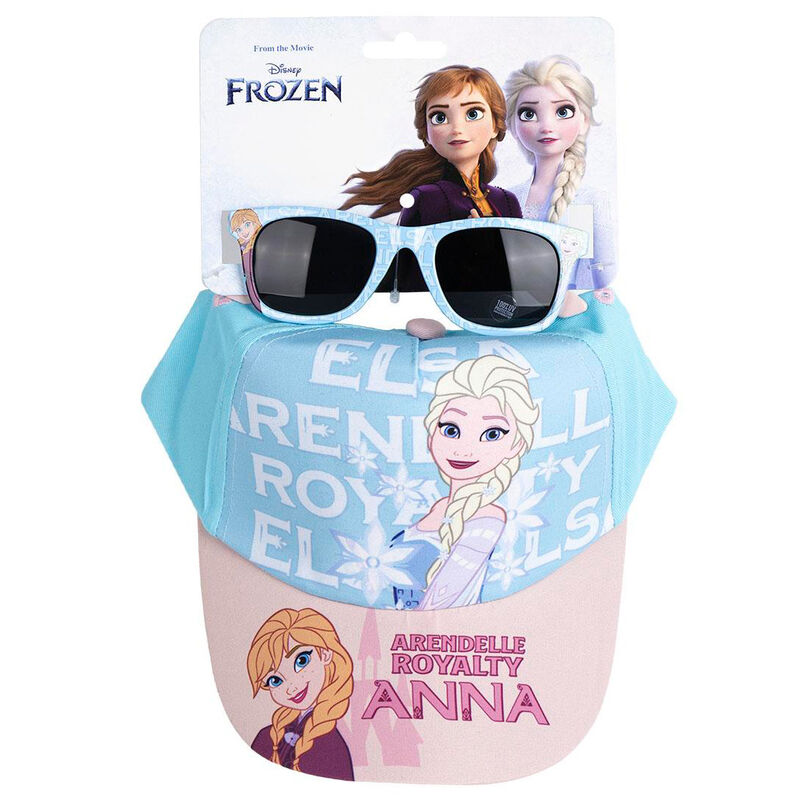 Set gorra + gafas sol Frozen Disney - Frikibase.com