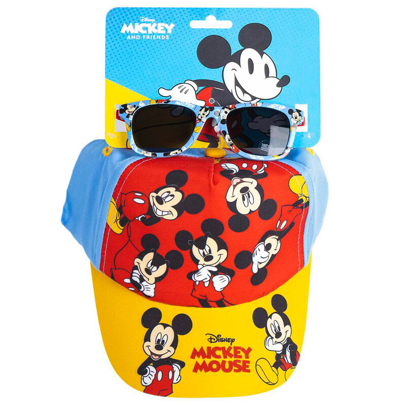 Set gorra + gafas sol Mickey Disney - Frikibase.com