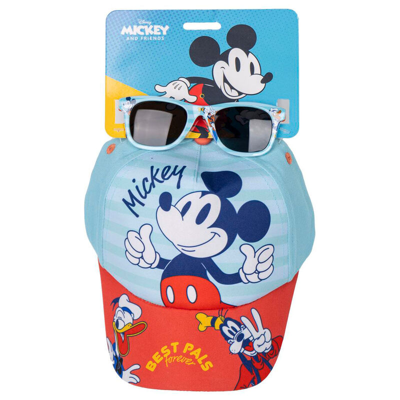 Set gorra + gafas sol Mickey Disney - Frikibase.com