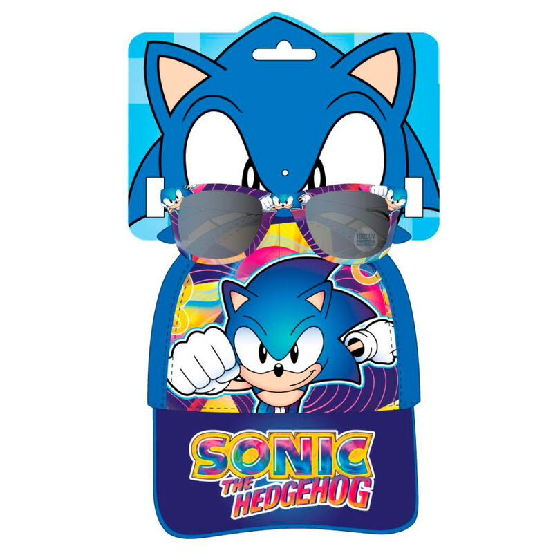 Set gorra + gafas sol Sonic the Hedgehog - Frikibase.com