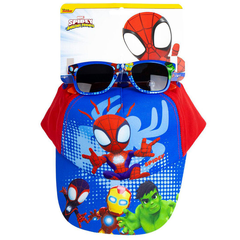 Set gorra + gafas sol Spidey and His Amazing Friends Marvel - Frikibase.com