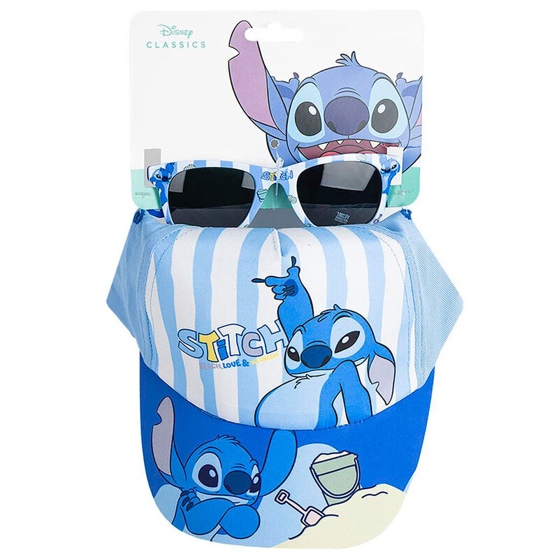 Set gorra + gafas sol Stitch Disney - Frikibase.com