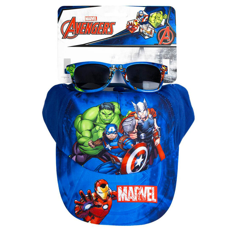 Set gorra + gafas sol Vengadores Avengers Marvel - Frikibase.com