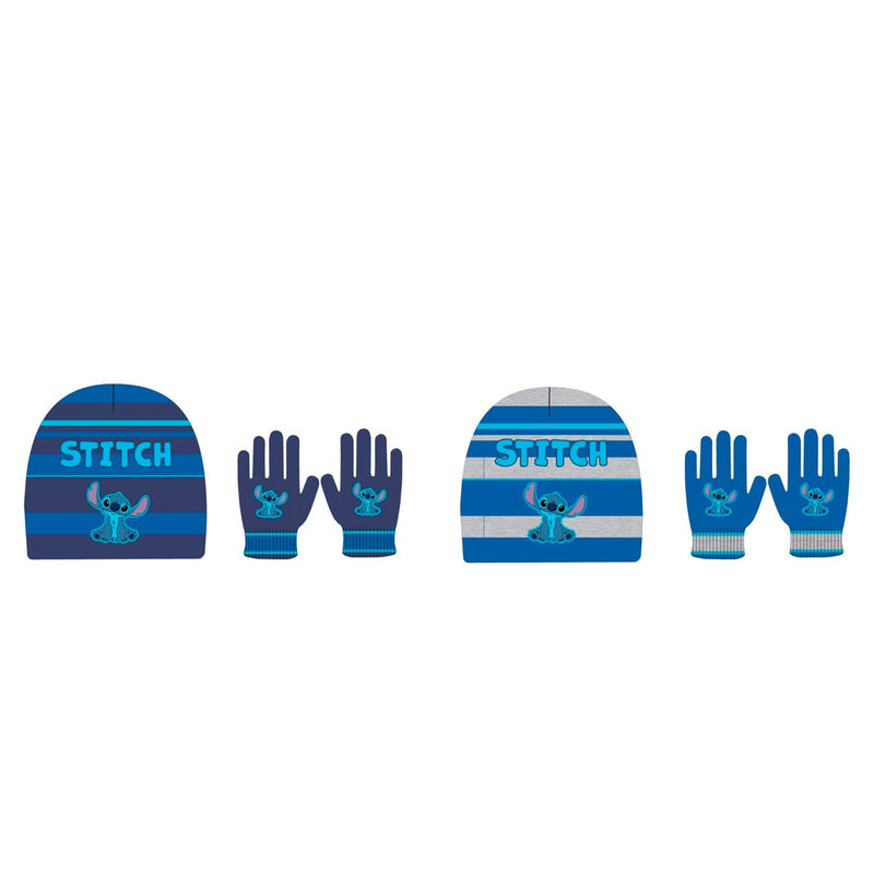 Set gorro y guantes Stitch Disney infantil (surtido) - Frikibase.com