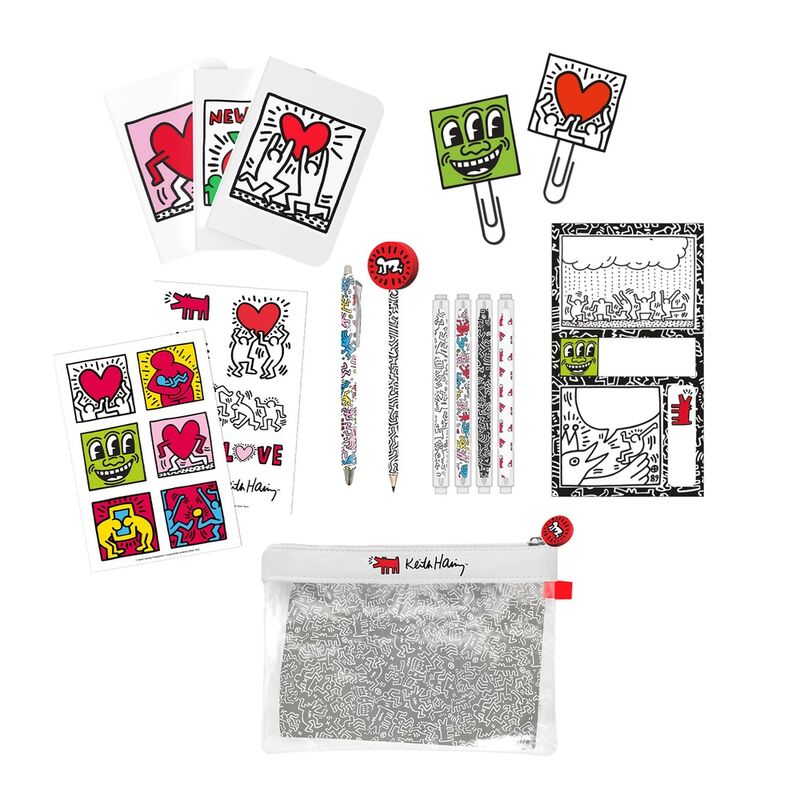 Set papeleria Keith Haring - Frikibase.com