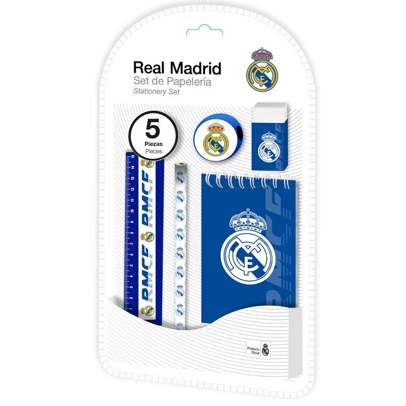 Set papeleria Real Madrid - Frikibase.com