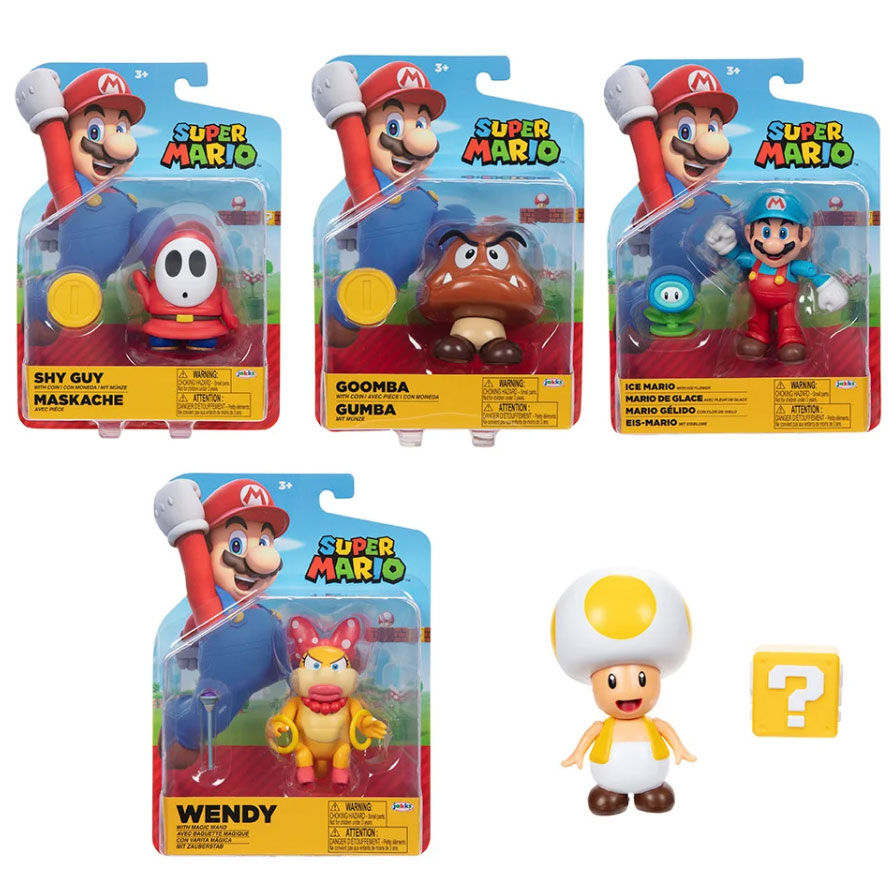 Super Mario Super Mario Bros 10cm (surtido) - Frikibase.com