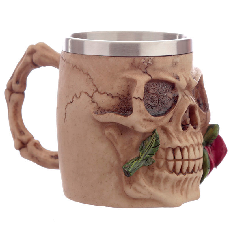 Taza Calavera y Rosas (surtido) - Frikibase.com