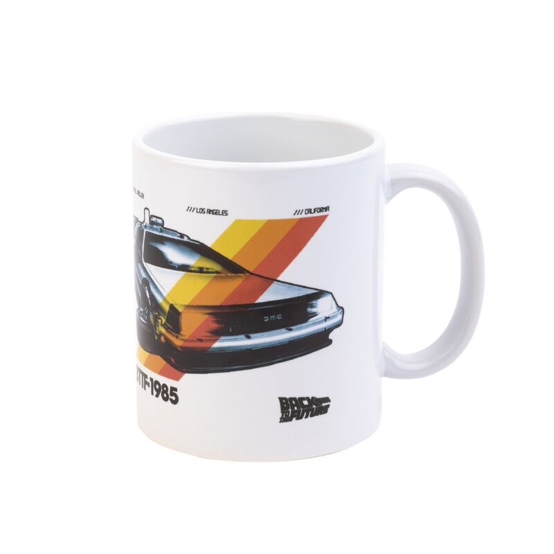 Taza DeLorean Regreso al Futuro 350ml - Frikibase.com