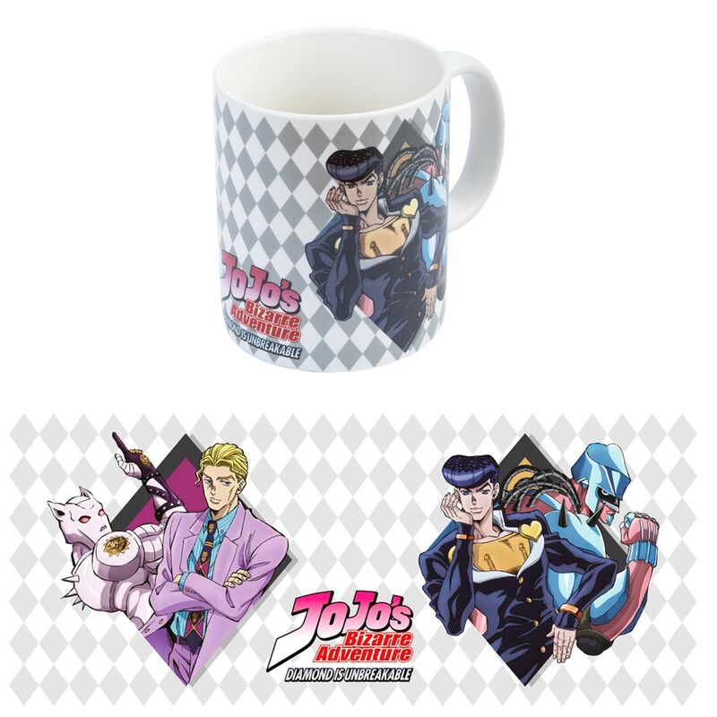 Taza Diamond Is Unbreakable Jojos Bizarre Adventure 350ml - Frikibase.com