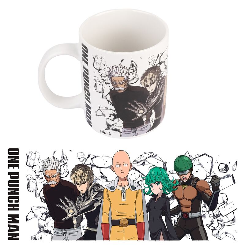 Taza Heroes One Punch Man 350ml - Frikibase.com