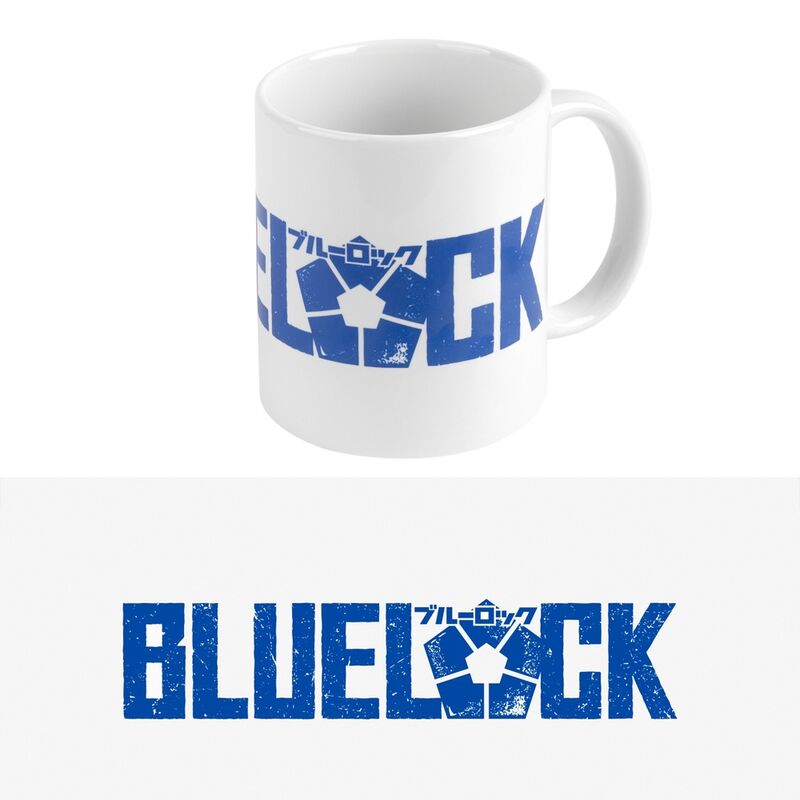 Taza Logo Blue Lock 350ml - Frikibase.com