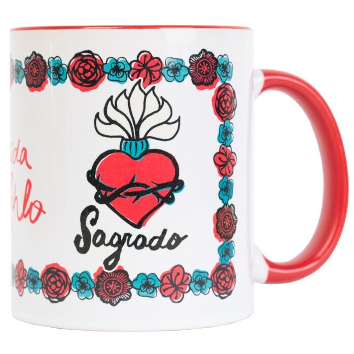 Taza Pasion Frida Kahlo 350ml - Frikibase.com