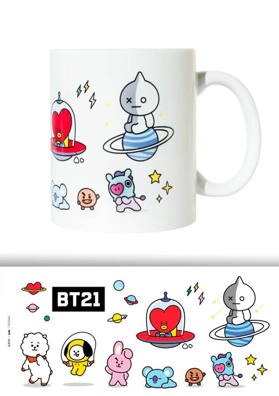 Taza Personajes BT21 330ml - Frikibase.com