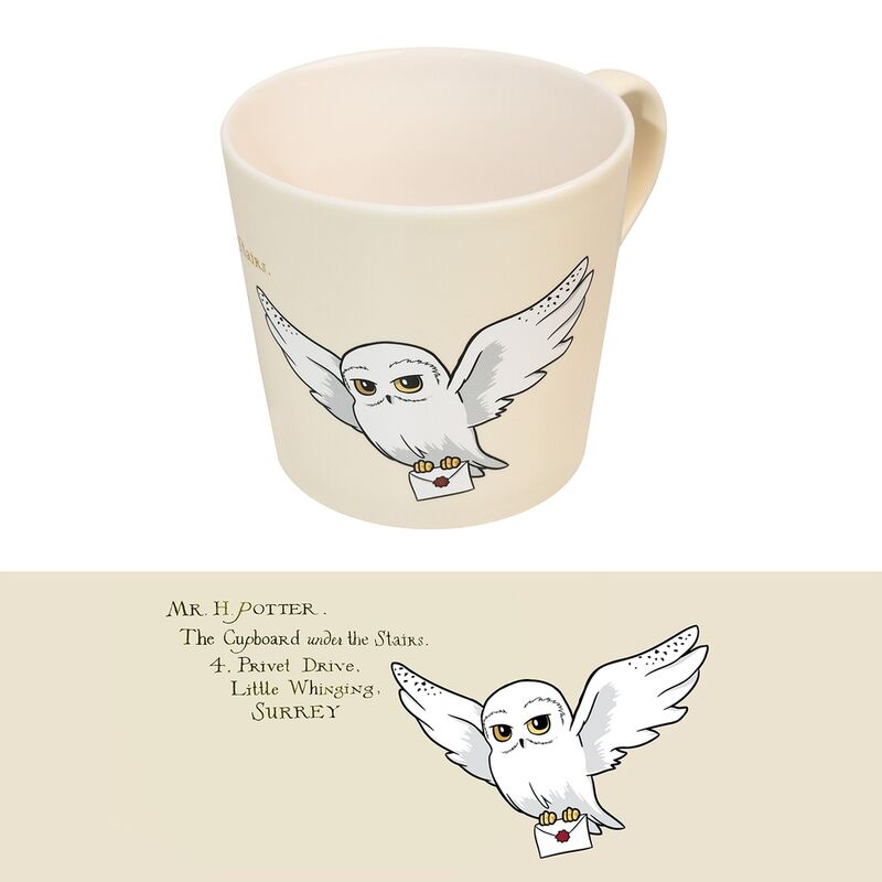 Taza premium Hedwig Harry Potter - Frikibase.com