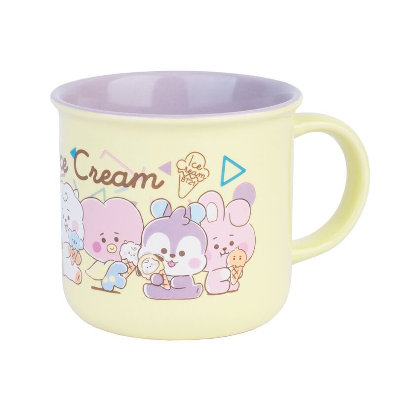 Taza premium Ice Cream BT21 - Frikibase.com