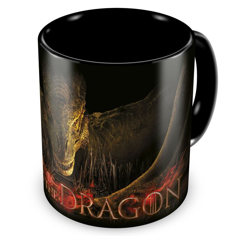 Taza termocolora La Casa del Dragon Juego de Tronos 350ml - Frikibase.com