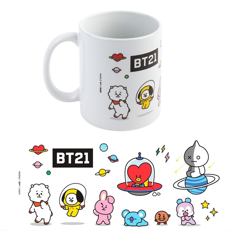 Taza Universtar BT21 330ml - Frikibase.com