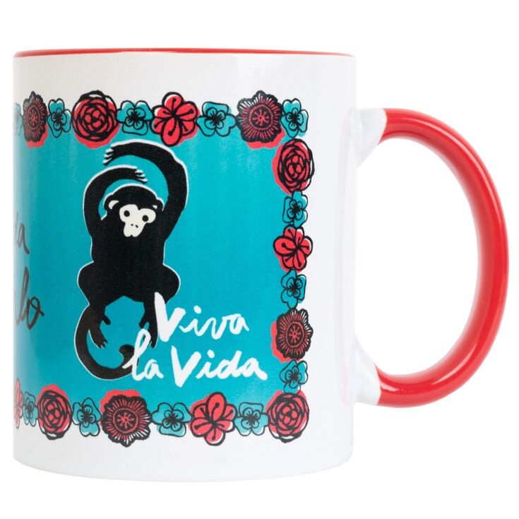 Taza Viva la Vida Frida Kahlo - Frikibase.com