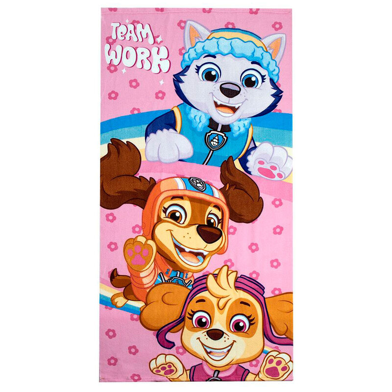 Toalla Patrulla Canina Paw Patrol microfibra - Frikibase.com