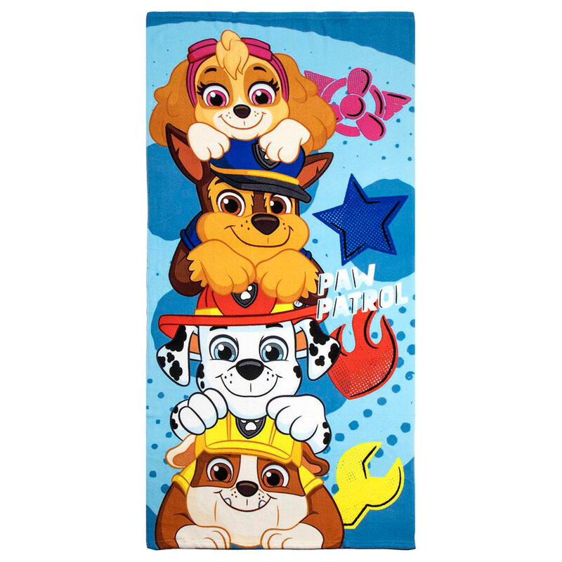 Toalla Patrulla Canina Paw Patrol microfibra - Frikibase.com