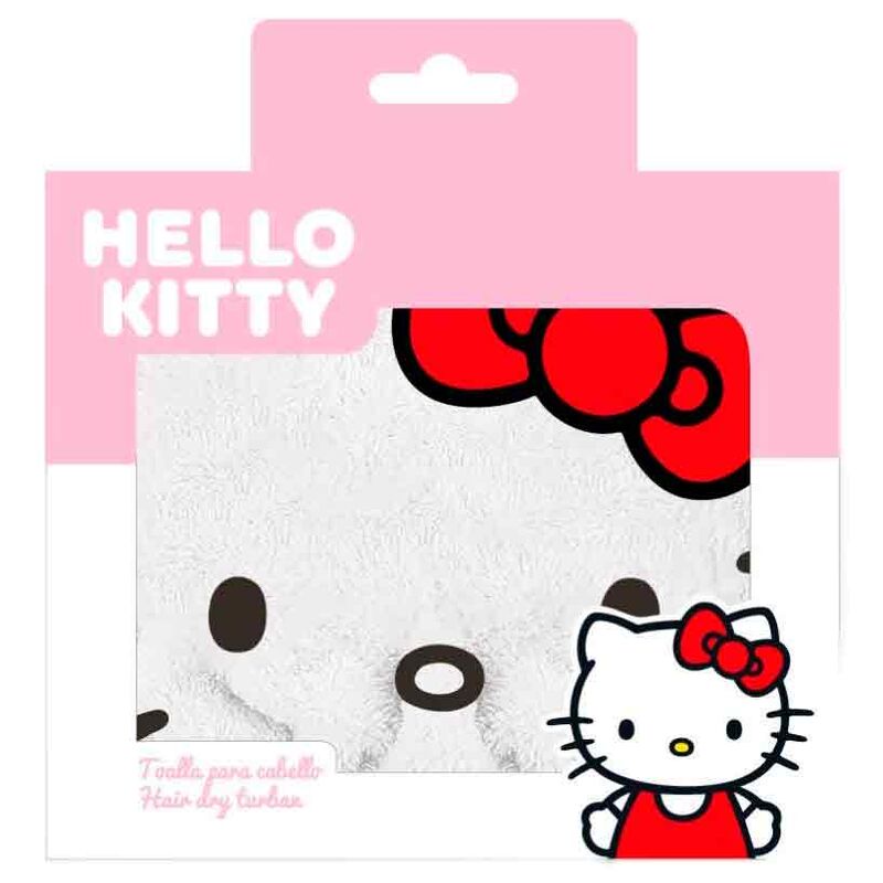 Toalla pelo Hello Kitty - Frikibase.com