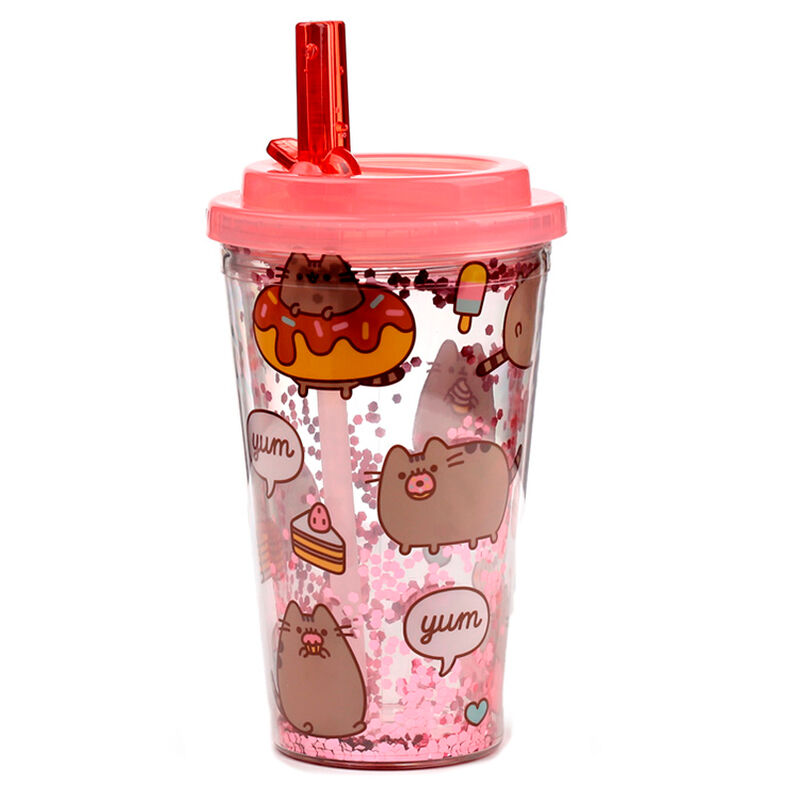 Vaso Gato Pusheen Gloton 500ml - Frikibase.com