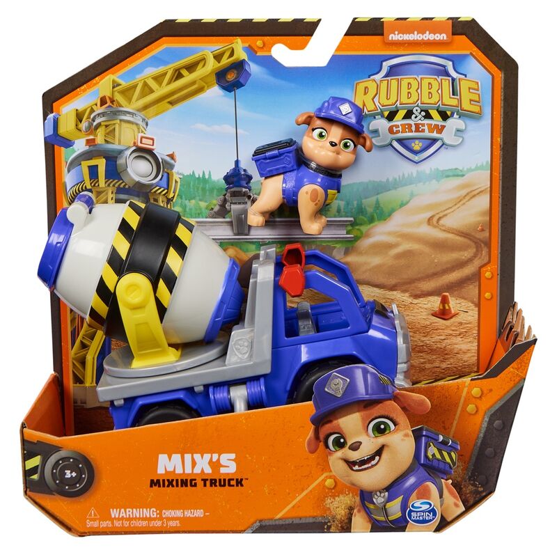 Vehiculo Clasico Mix Equipo Rubble Patrulla Canina Paw Patrol - Frikibase.com