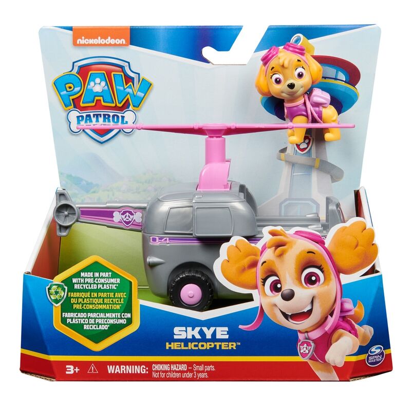 Vehiculo Clasico Sostenible Skye Patrulla Canina Paw Patrol - Frikibase.com