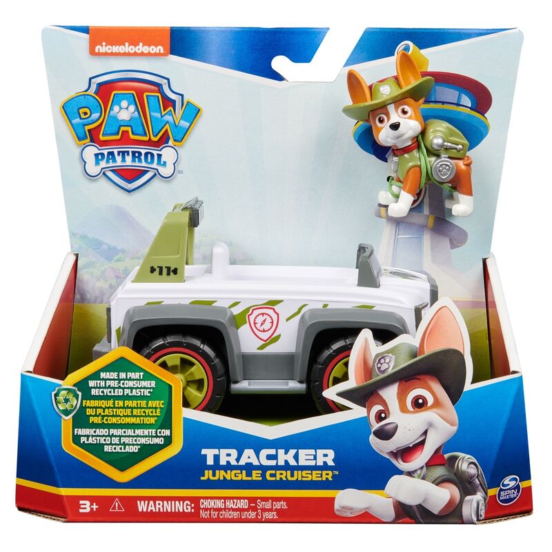 Vehiculo Clasico Sostenible Tracker Patrulla Canina Paw Patrol - Frikibase.com